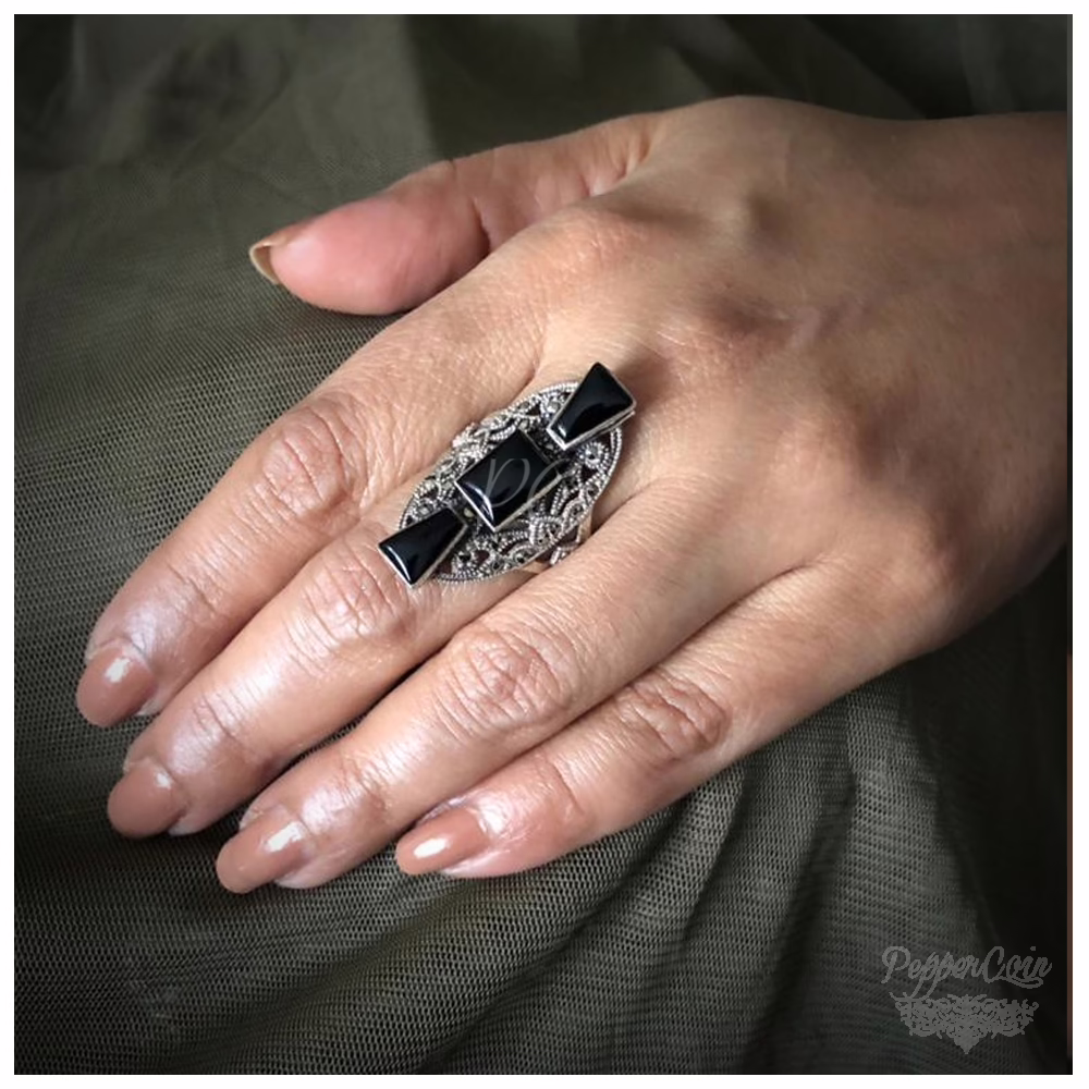 Marcasite Ring - Image 4